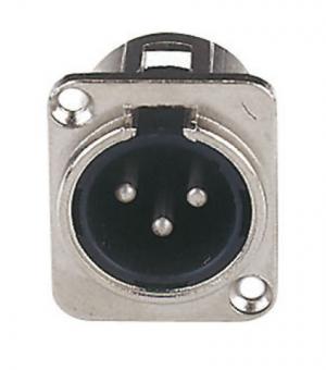 DAP-Audio XLR 3p. Chassis Male 